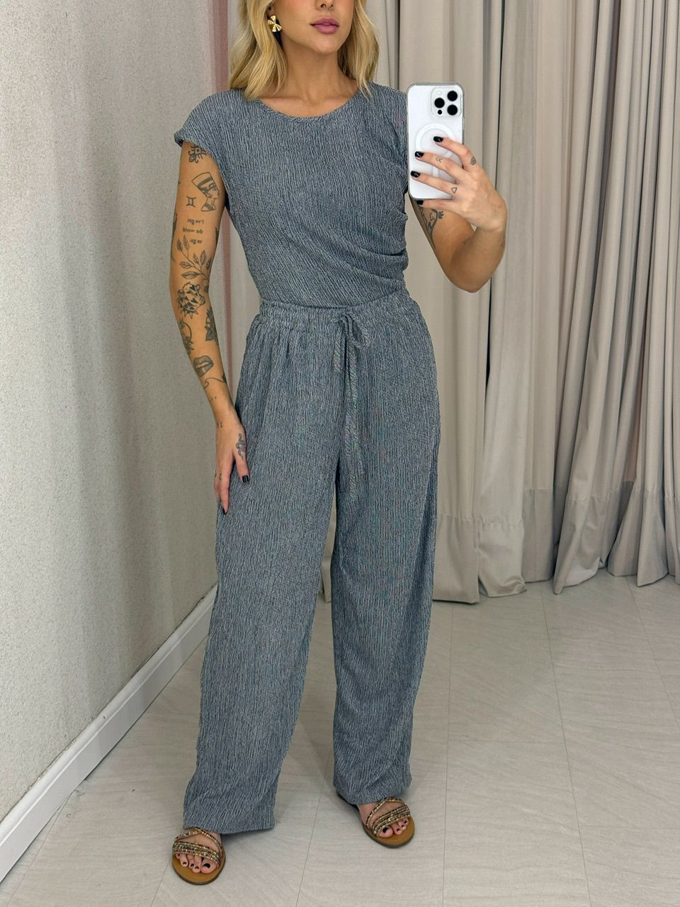 CONJUNTO ELIZABETH CALÇA PRETO