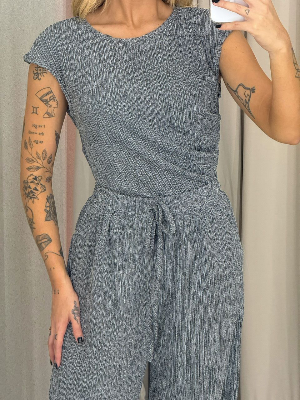 CONJUNTO ELIZABETH CALÇA PRETO
