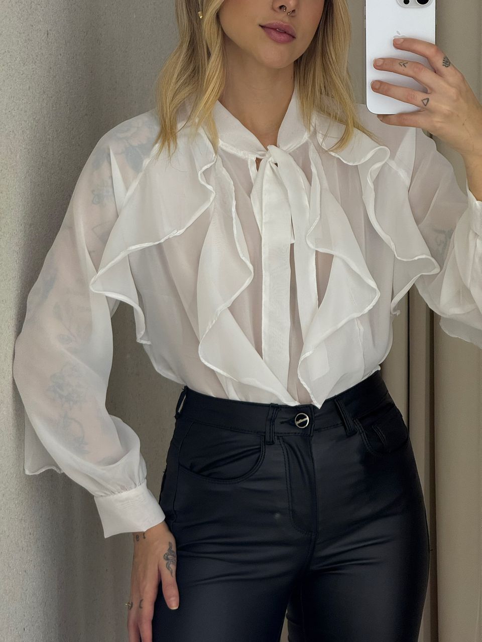 BLUSA ANITA BABADOS OFF