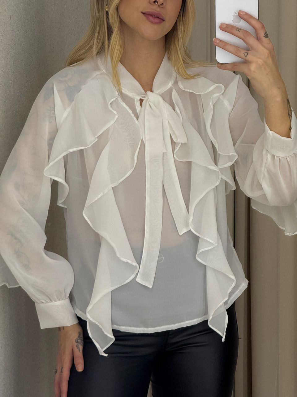 BLUSA ANITA BABADOS OFF