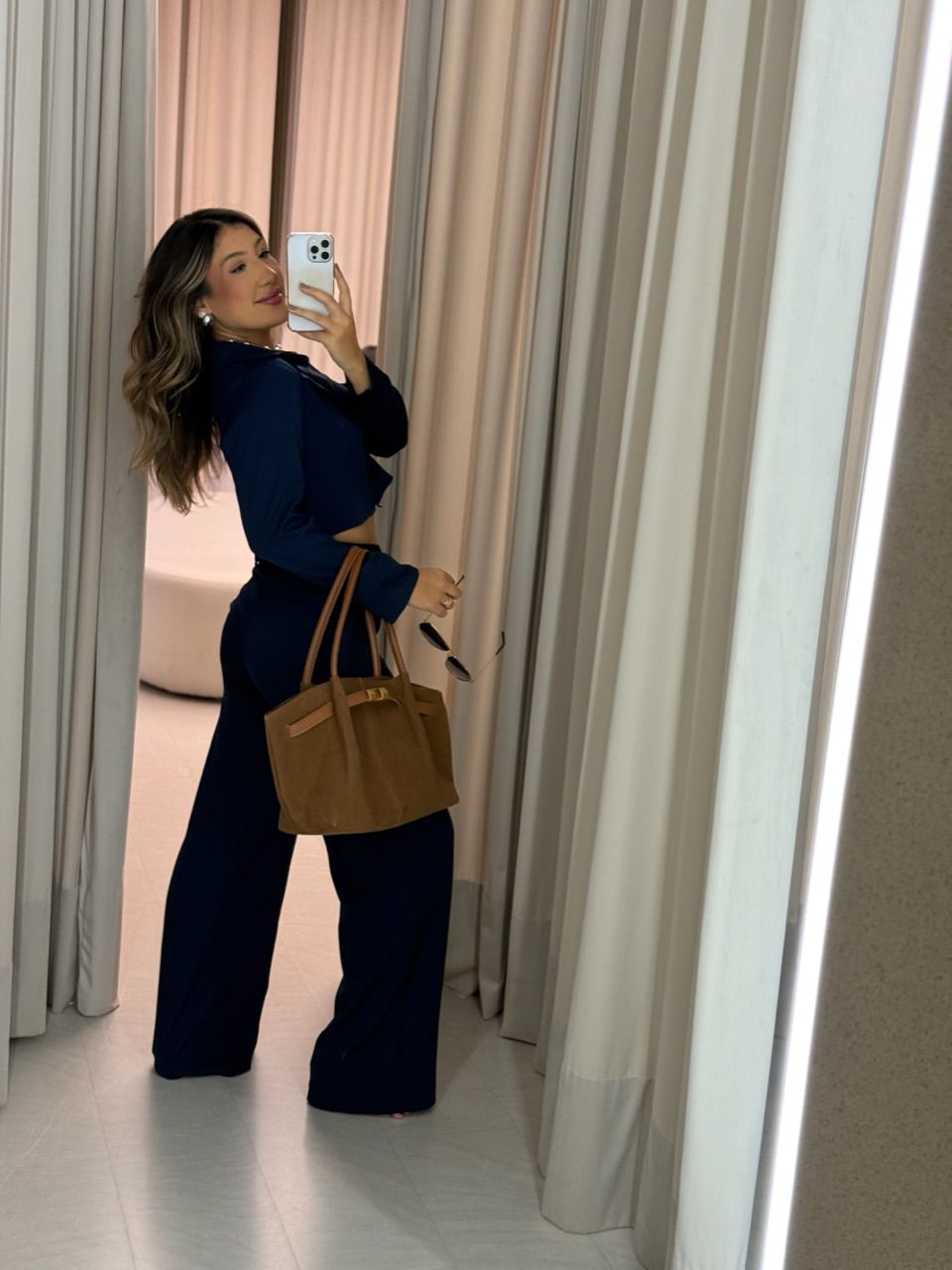 CONJUNTO EUGÊNIA CALÇA MARINHO