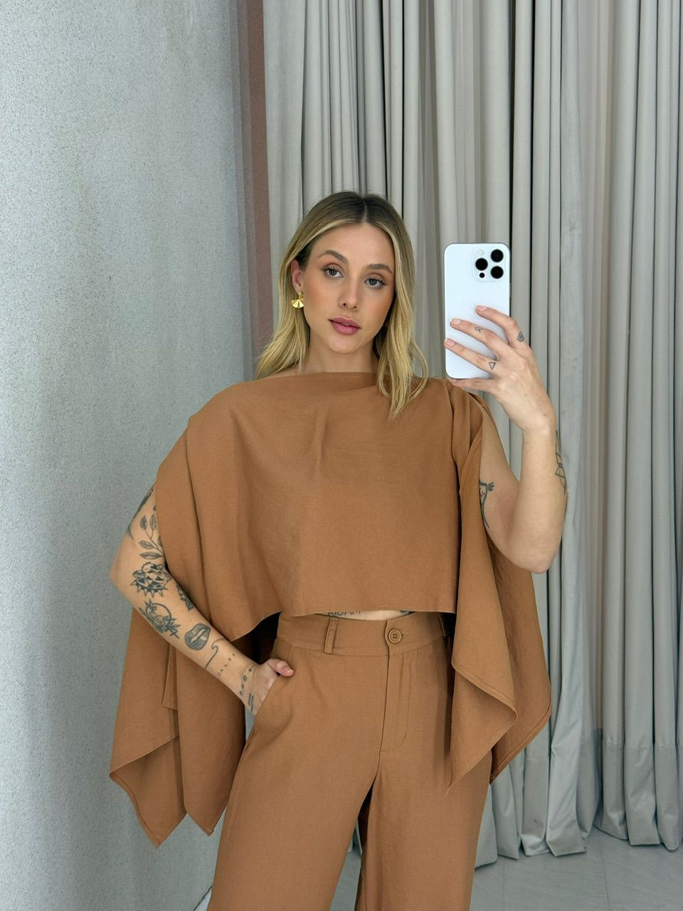 CONJUNTO FLAVIANA CAPA NUDE