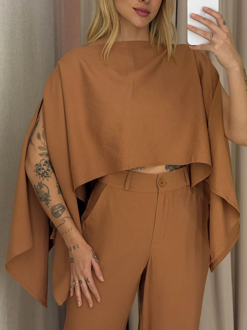 CONJUNTO FLAVIANA CAPA NUDE
