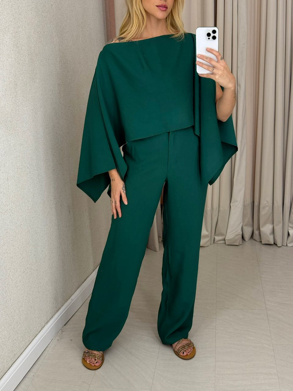 CONJUNTO FLAVIANA CAPA VERDE