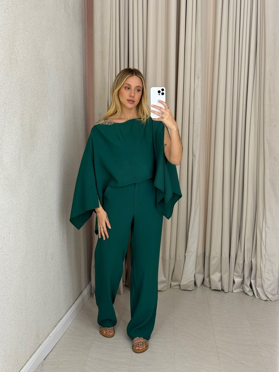 CONJUNTO FLAVIANA CAPA VERDE