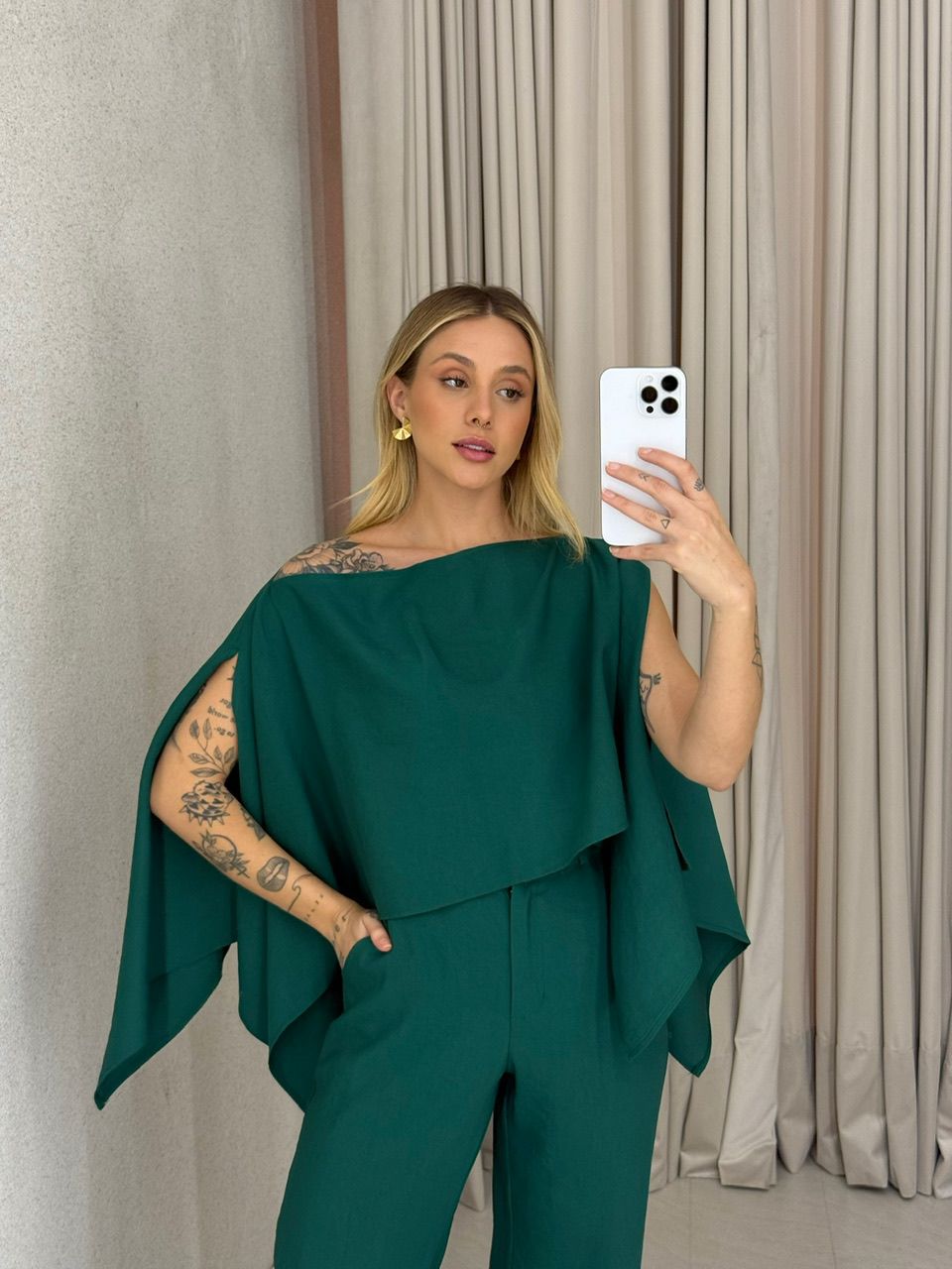 CONJUNTO FLAVIANA CAPA VERDE