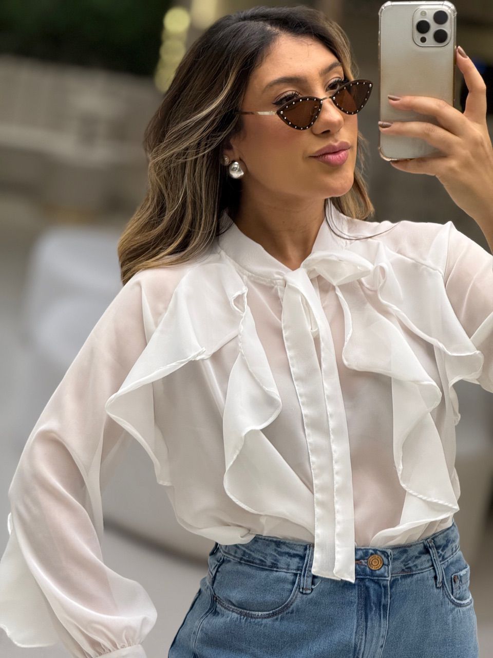BLUSA ANITA BABADOS OFF