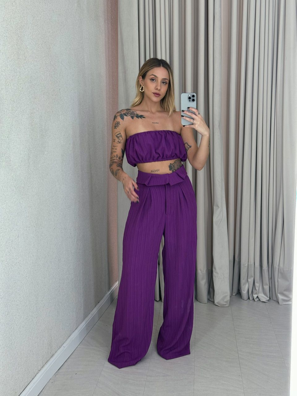 CALÇA CF CLOCHARD FUCSIA