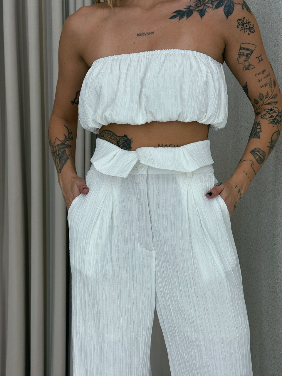 CALÇA CF CLOCHARD off