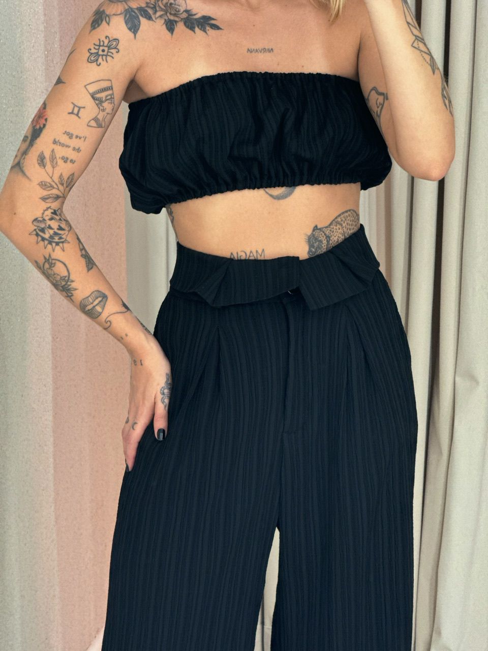 CALÇA CF CLOCHARD Preta