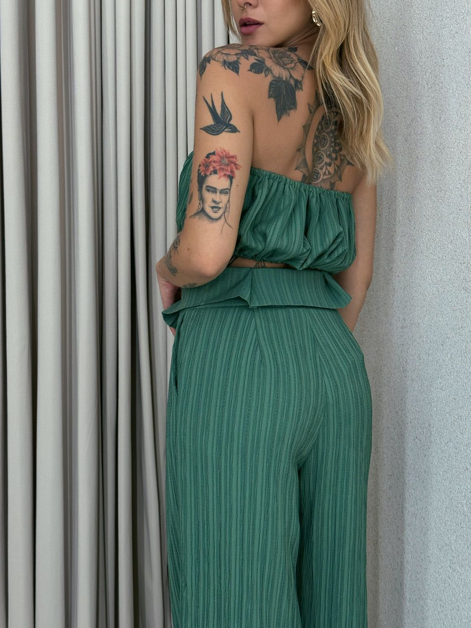 CALÇA CF CLOCHARD verde