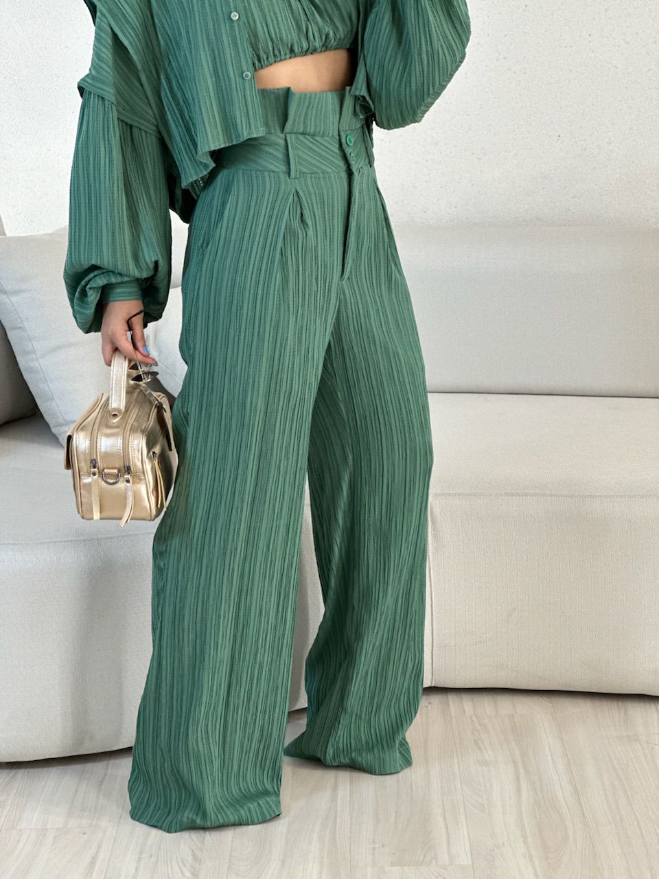 CALÇA CF CLOCHARD verde