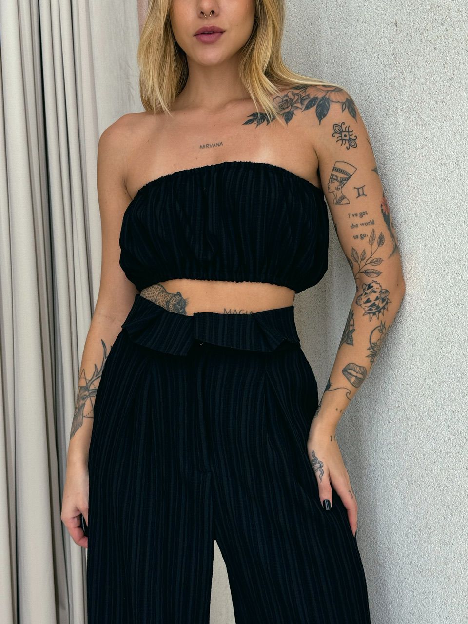 TOP FAIXA CF VIVI preto