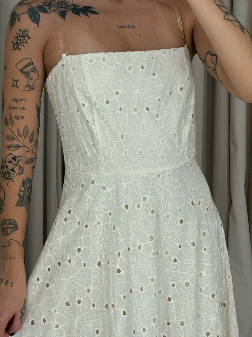 VESTIDO RUTE LAISE creme