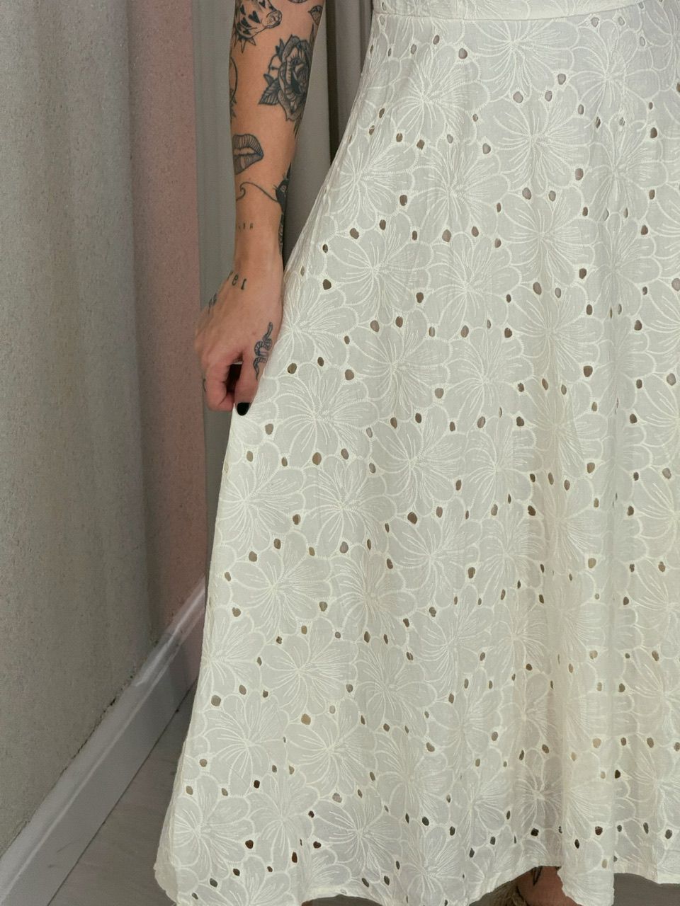 VESTIDO RUTE LAISE creme