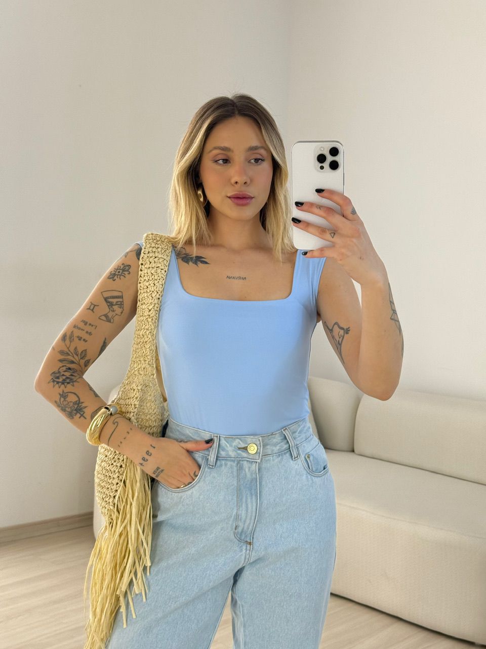 BODY LARA CF CAVADO BABY BLUE