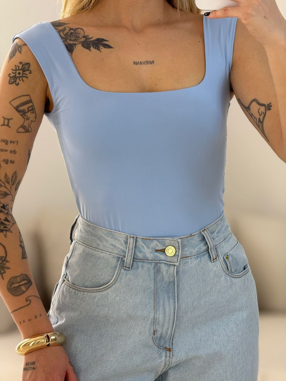 BODY LARA CF CAVADO BABY BLUE