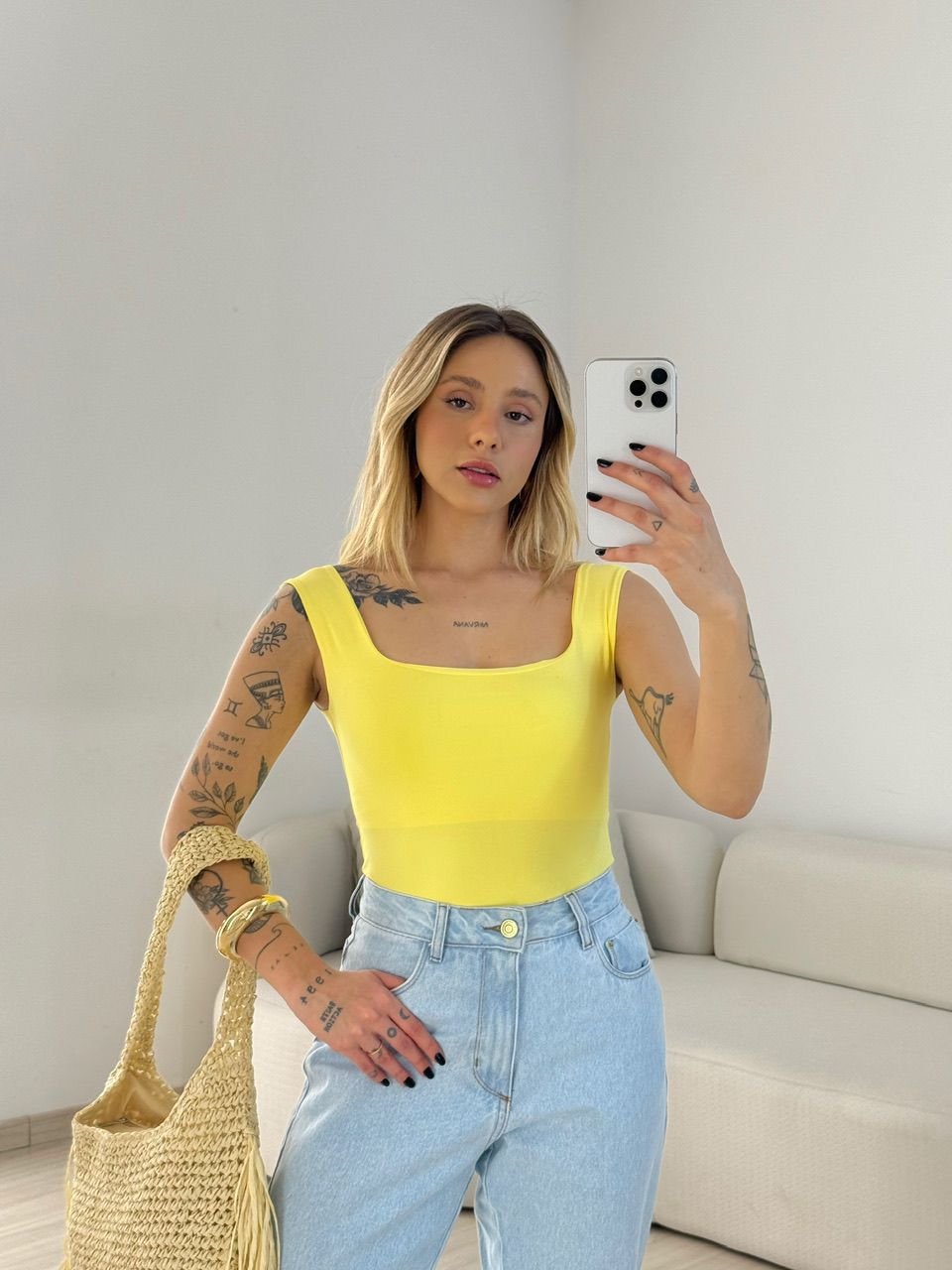 BODY LARA CF CAVADO YELLOW BUTTER