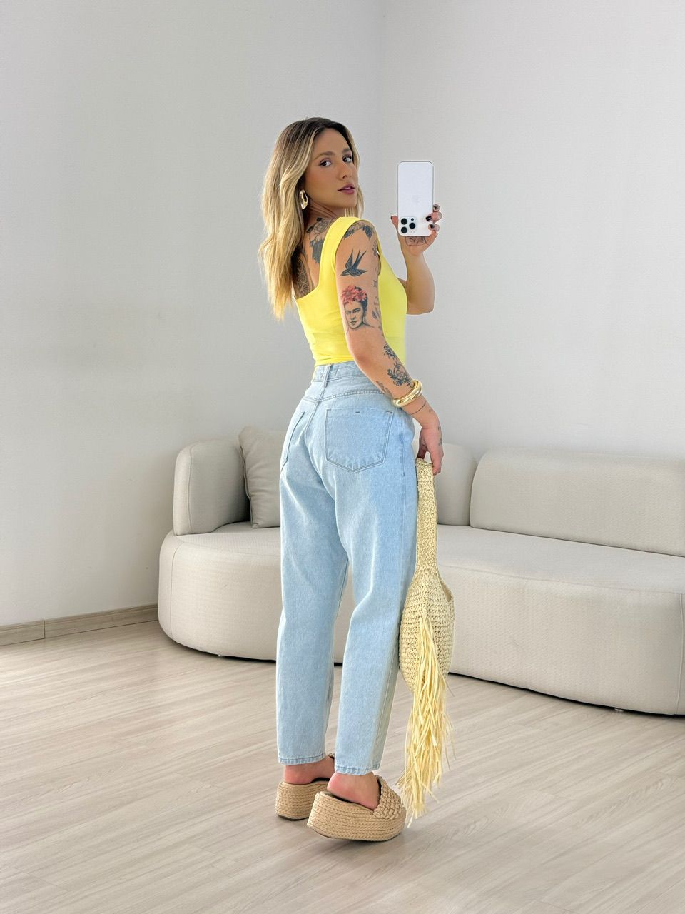 BODY LARA CF CAVADO YELLOW BUTTER