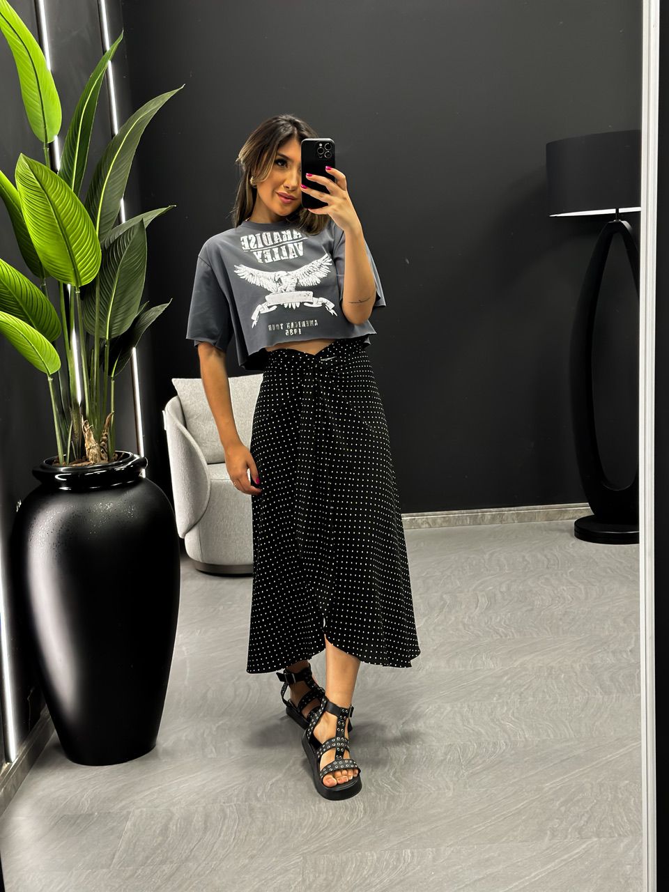 CROPPED PARADISE CINZA