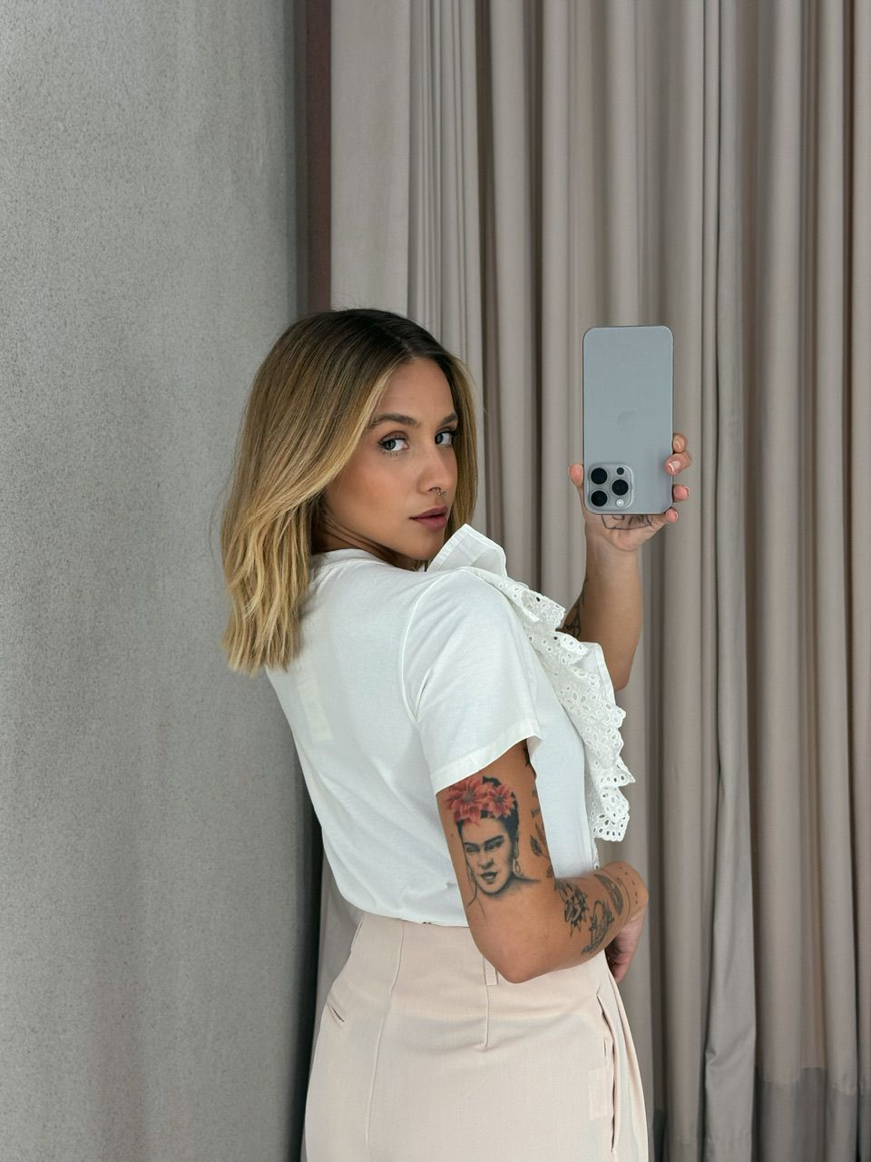 BLUSA HELOISA BABADOS OFF