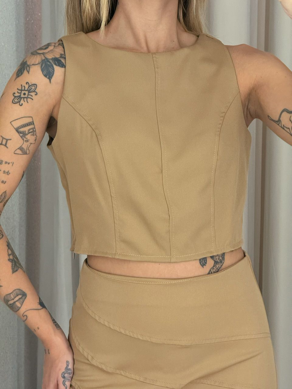CONJUNTO MARIA LIZ SAIA NUDE