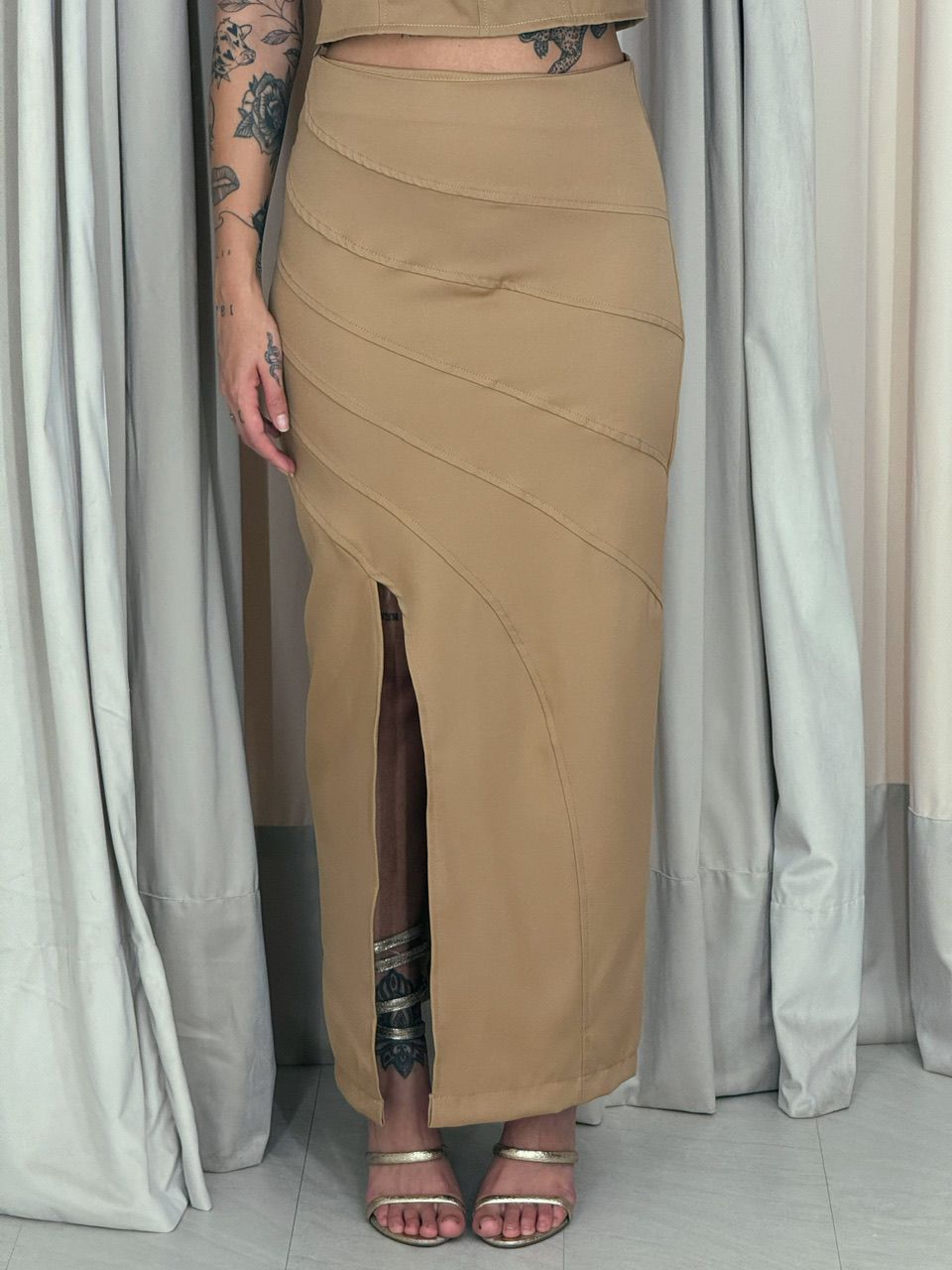 CONJUNTO MARIA LIZ SAIA NUDE