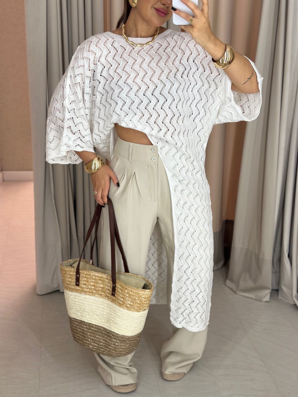 BLUSA MAXI OFF