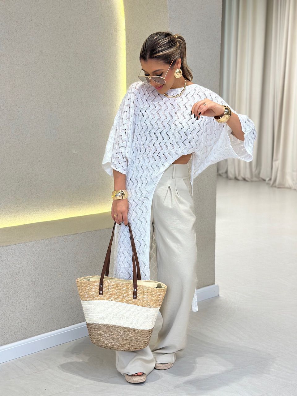 BLUSA MAXI OFF