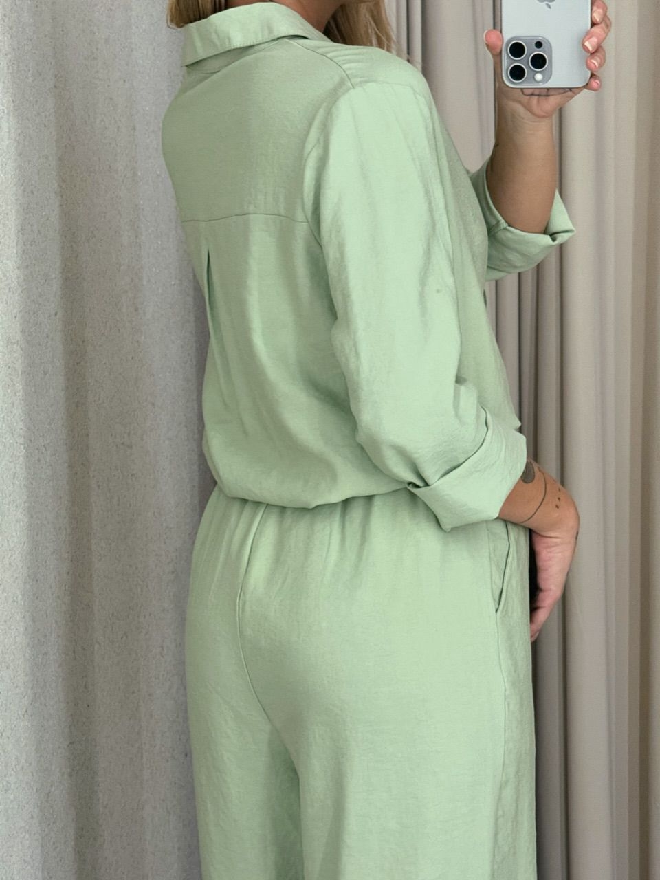 CONJUNTO CORA CALÇA VERDE