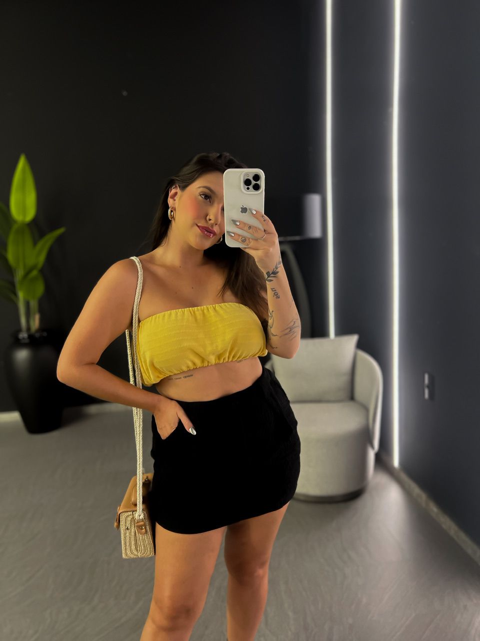 TOP CF FAIXA 02 AMARELO