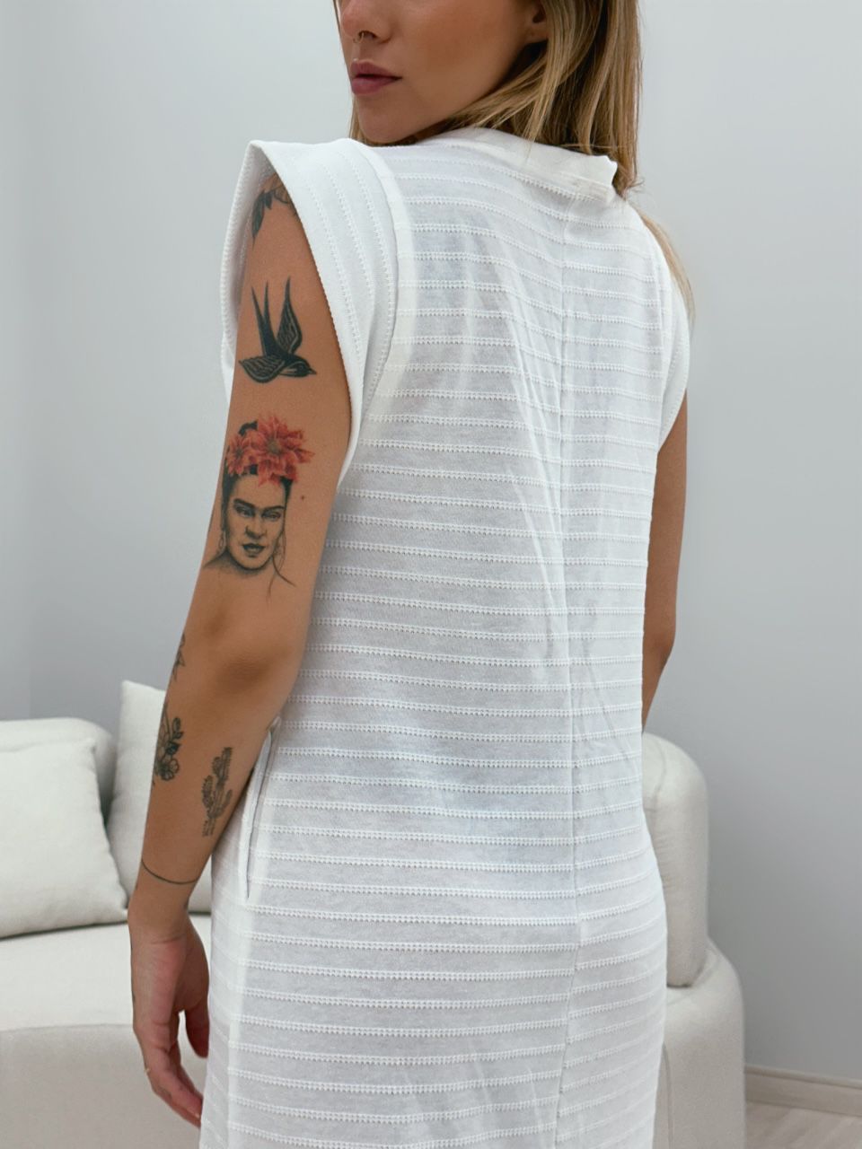 VESTIDO CF MUSCLE LONGO OFF