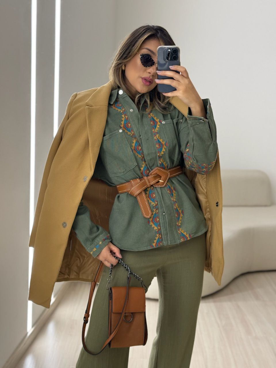 CASACO MALU LÃ BATIDA NUDE