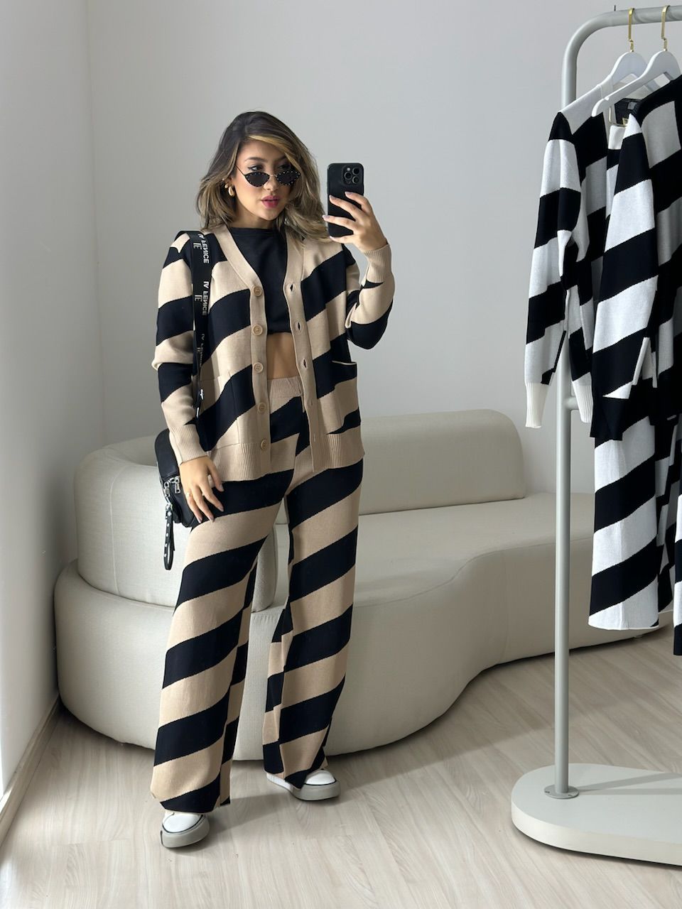 CONJUNTO PAULA LISTRADO NUDE