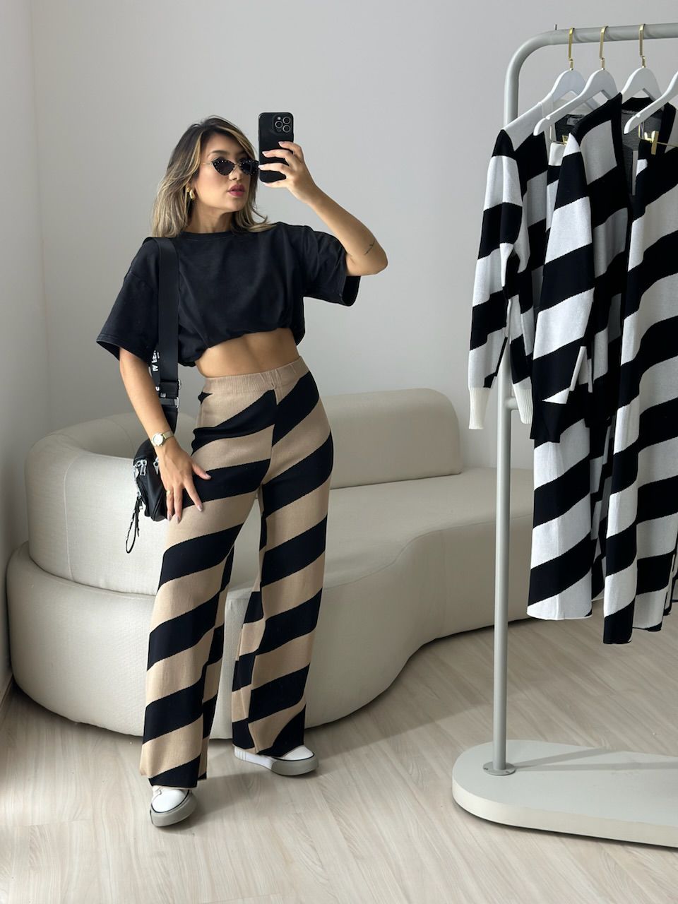 CONJUNTO PAULA LISTRADO NUDE