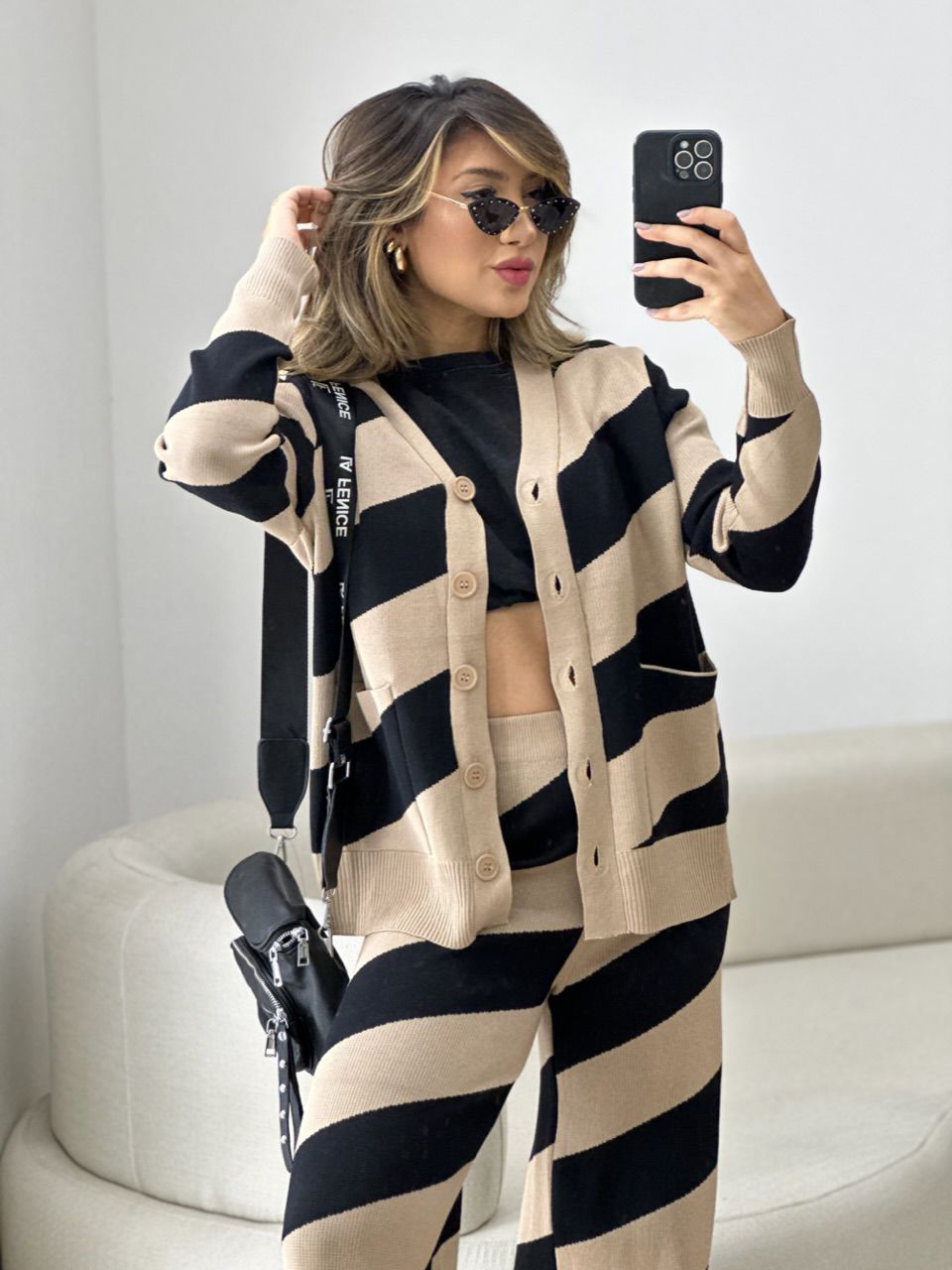 CONJUNTO PAULA LISTRADO NUDE