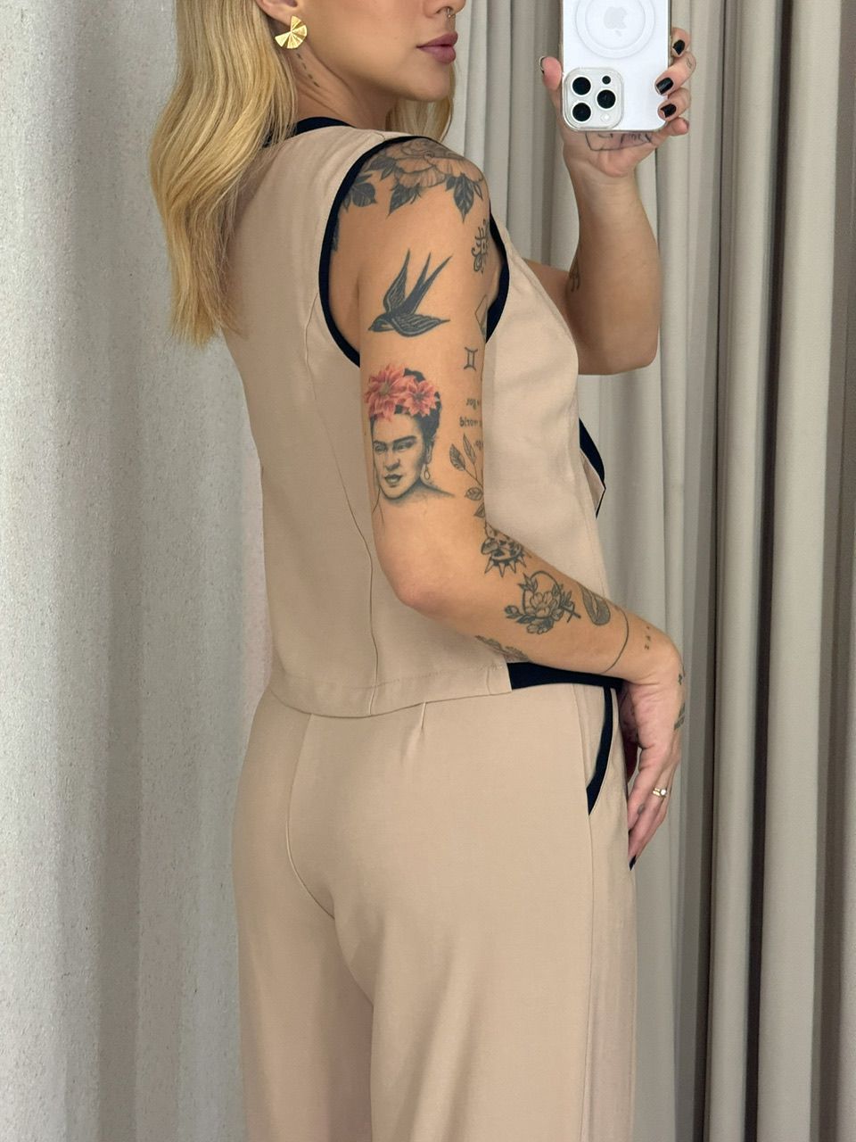 CONJUNTO LUCIA COLETE Areia