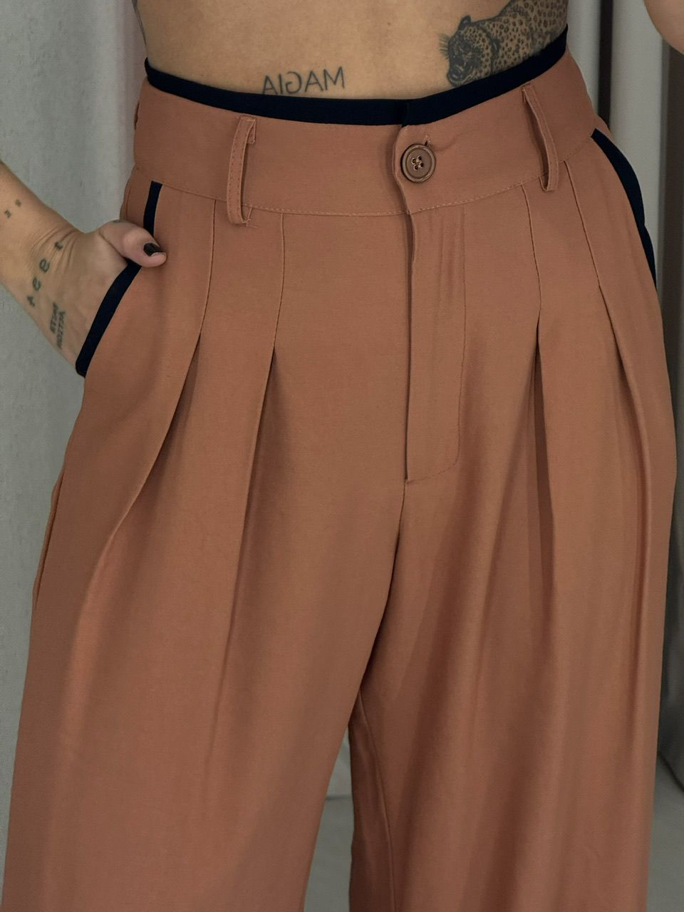CONJUNTO LUCIA COLETE Caramelo
