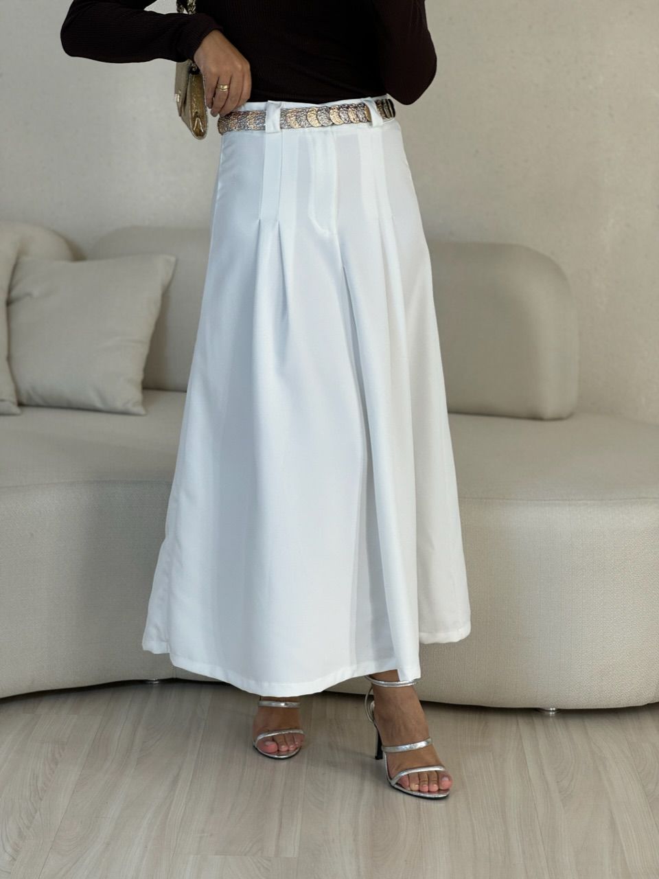 SAIA GABRIELY MIDI OFF - 0052370048 - CAROLLA FERRARO