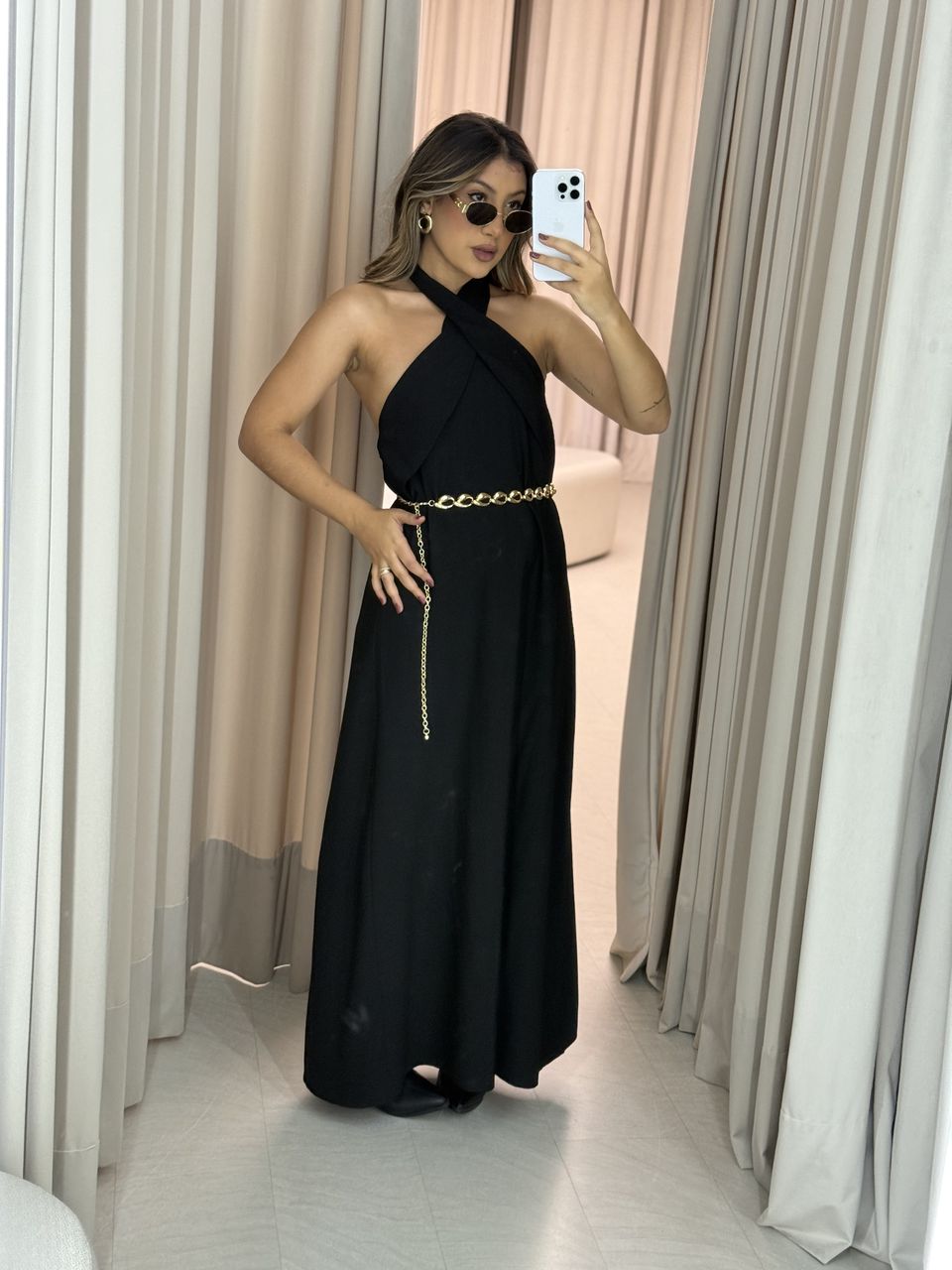 CINTO KAROL CORRENTE DOURADO - 0064730084 - CAROLLA FERRARO