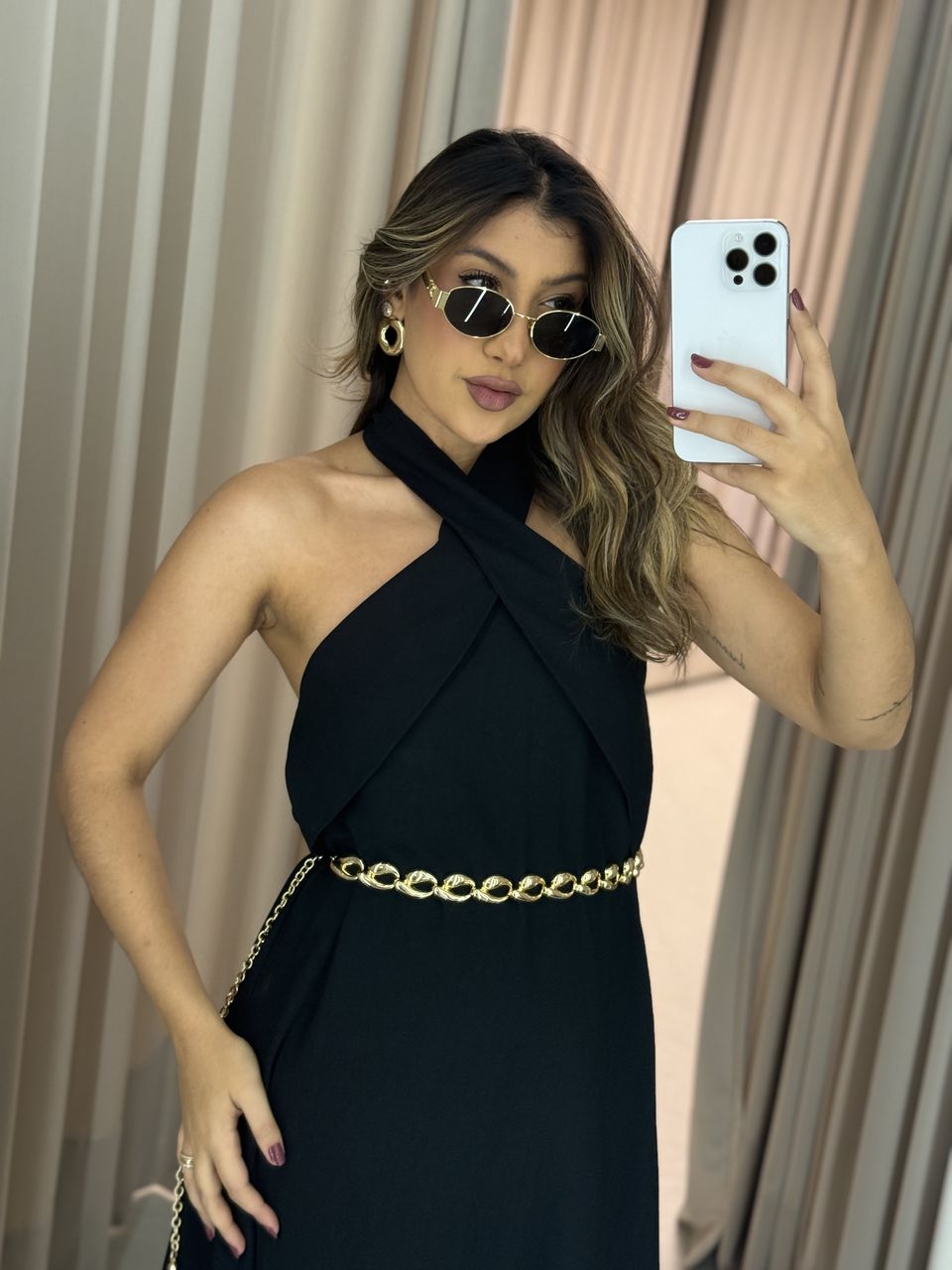 CINTO KAROL CORRENTE DOURADO