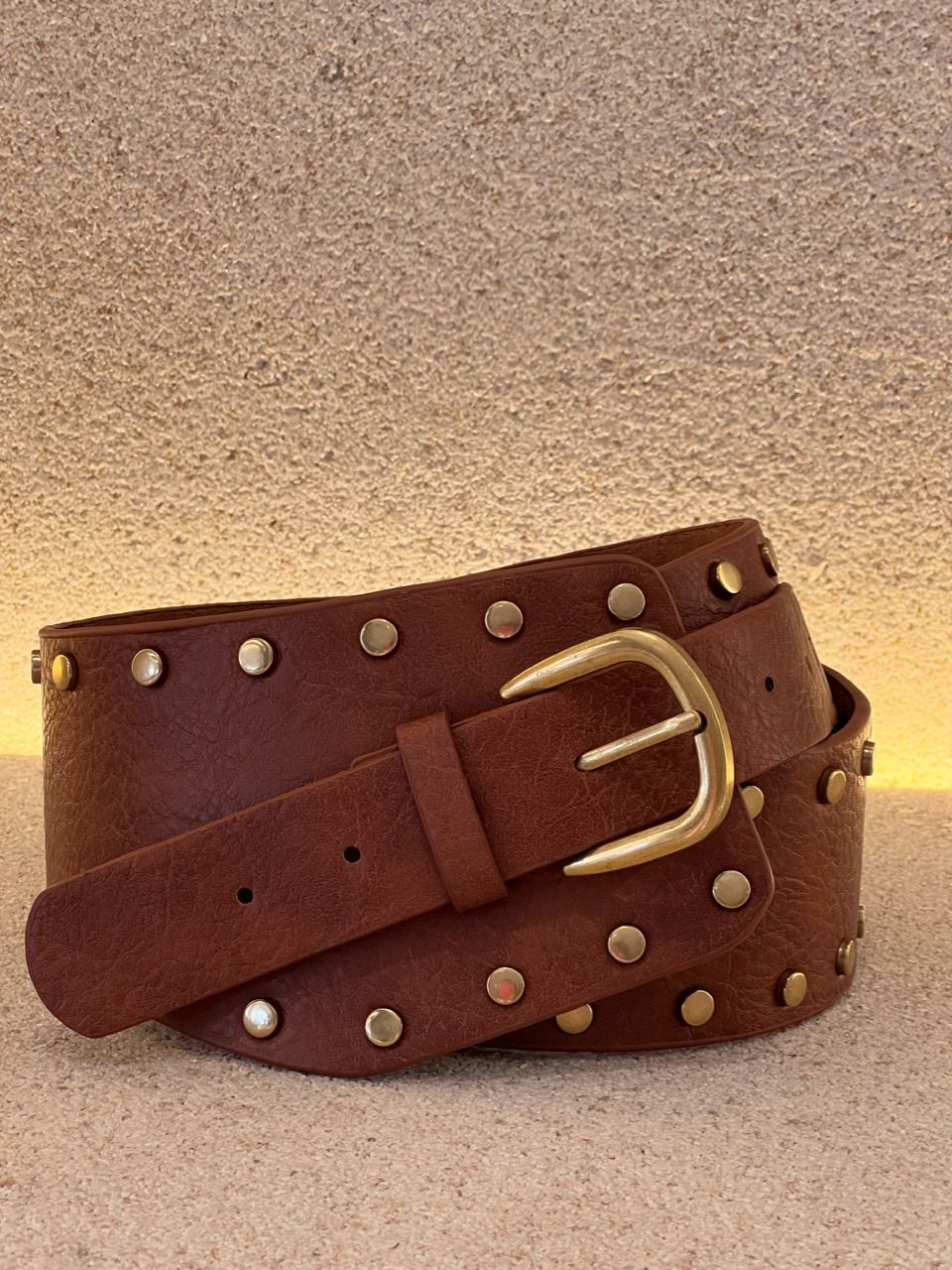 CINTO LEILA BOHO CARAMELO - 0064700095 - CAROLLA FERRARO