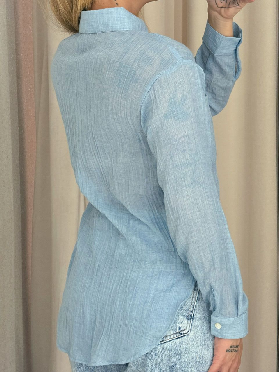 CAMISA DENISE LISA BABY BLUE
