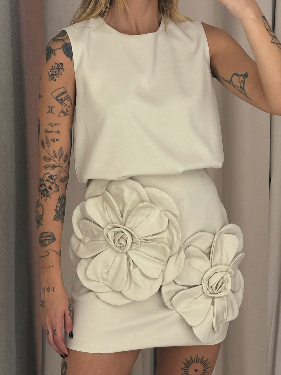 CONJUNTO CARLA FLOR MARFIM