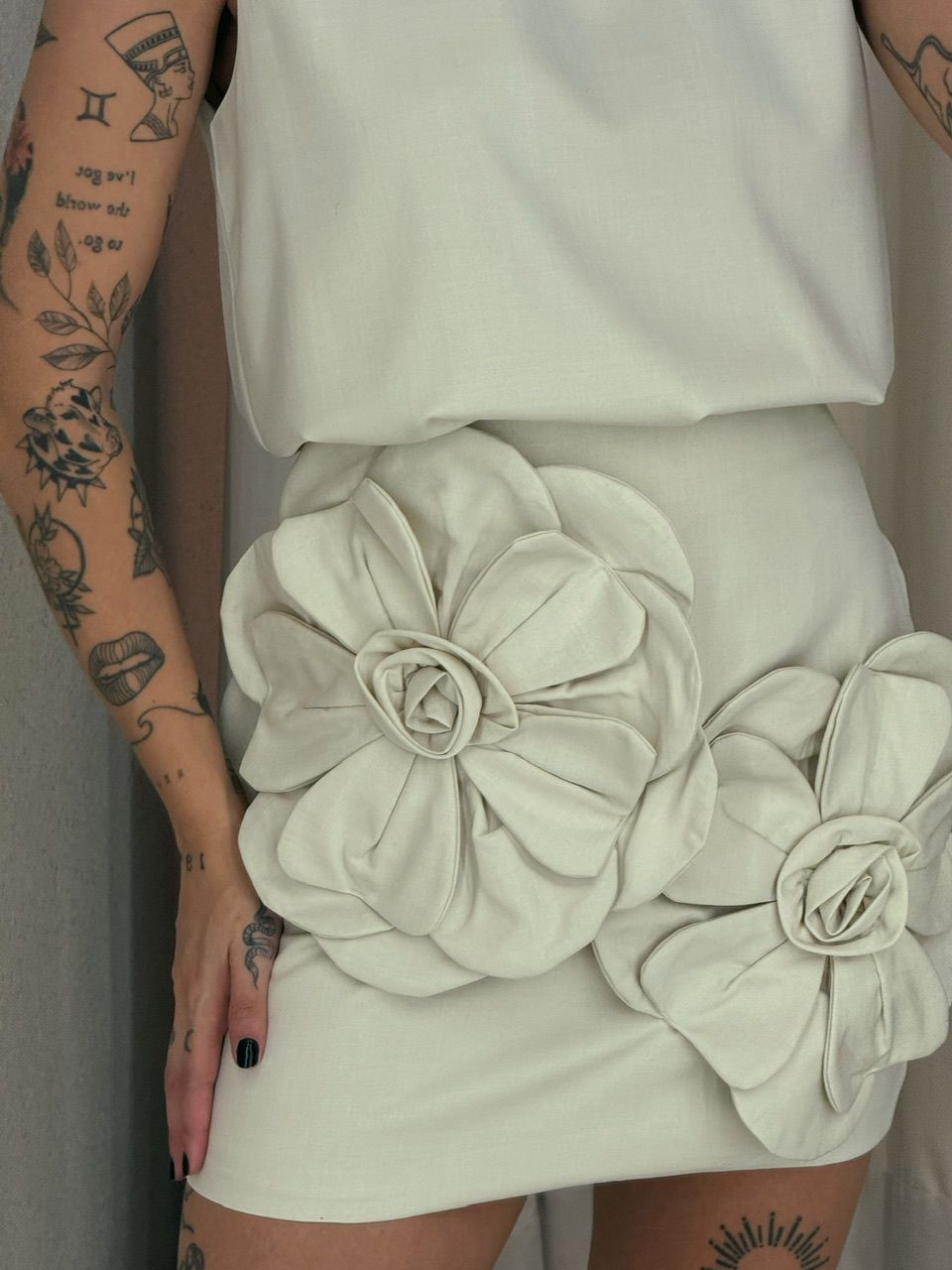 CONJUNTO CARLA FLOR MARFIM