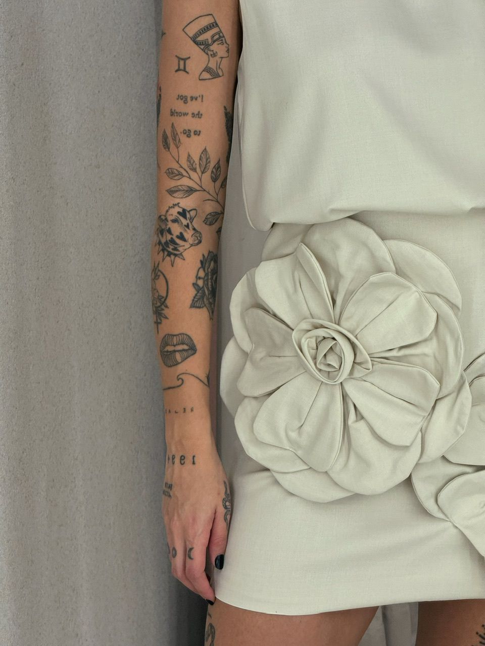 CONJUNTO CARLA FLOR MARFIM