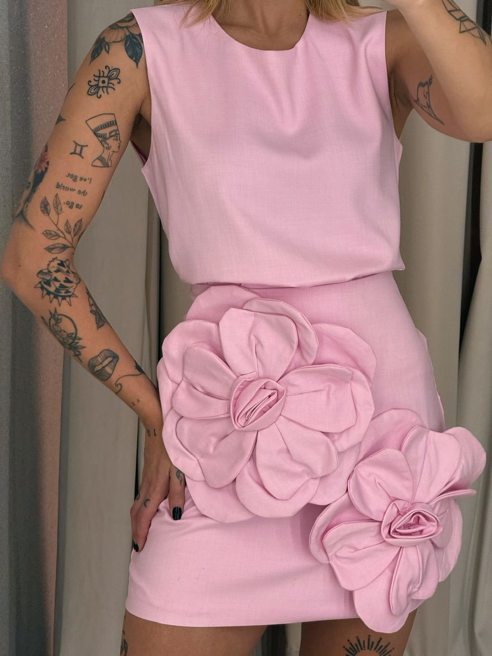 CONJUNTO CARLA FLOR BABY PINK