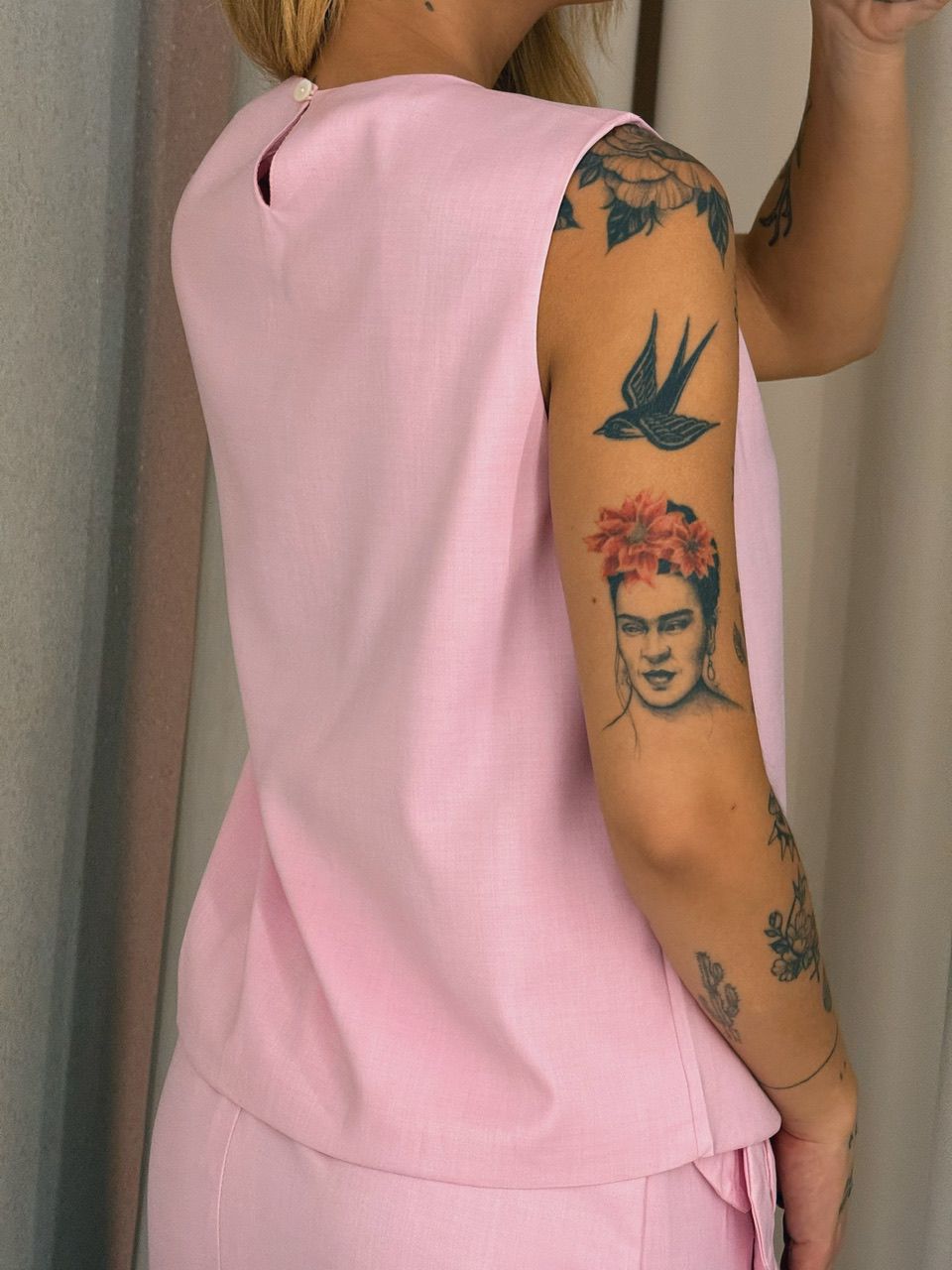 CONJUNTO CARLA FLOR BABY PINK