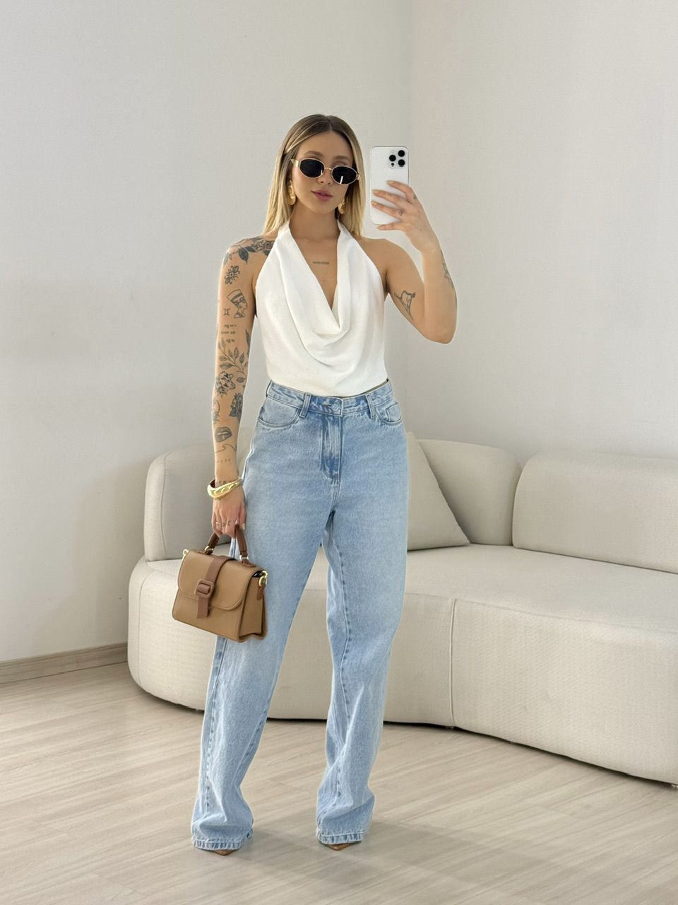 BLUSA GIULIA CF DECOTE OFF