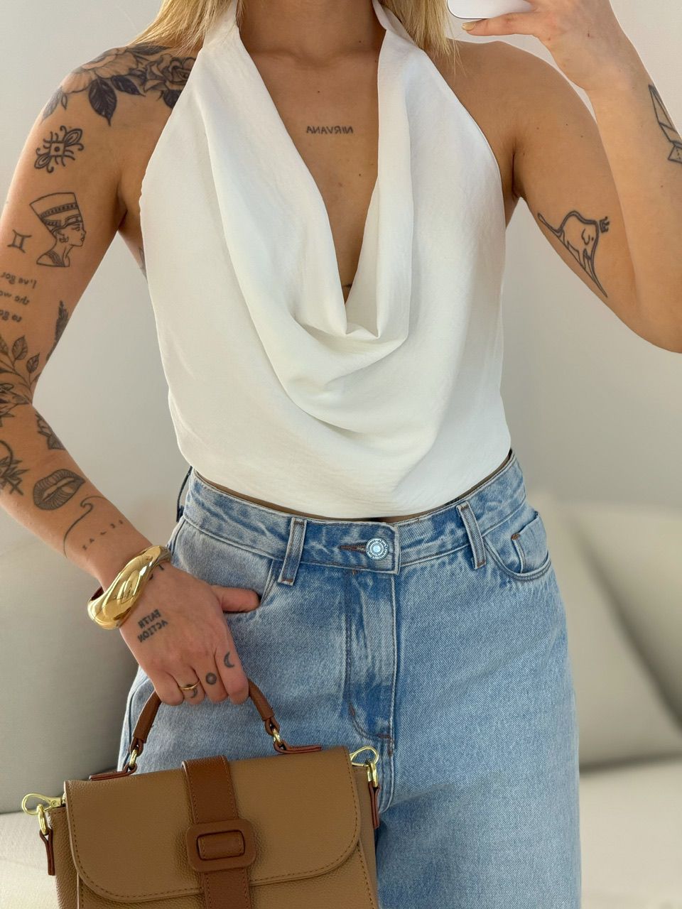 BLUSA GIULIA CF DECOTE OFF